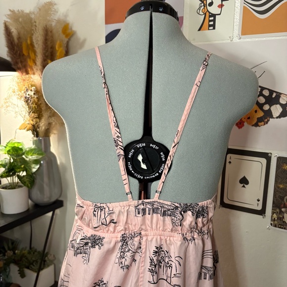 Patagonia Pink Coastal Sketch Dress Size S - Picture 7 of 12